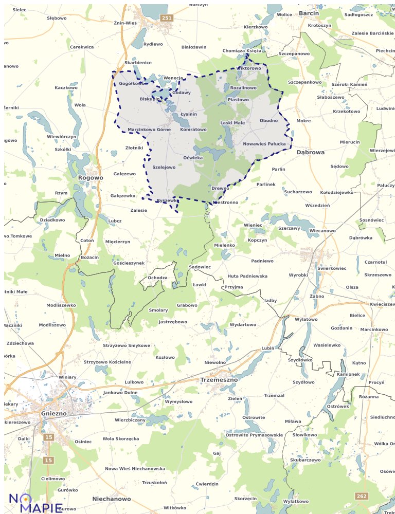 Informacje o terenie w Geoportalu gminy Gąsawa Mapa Geoportal Gąsawa